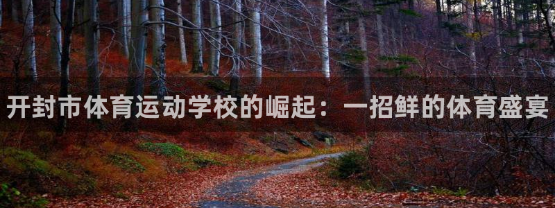 尊龙官方正版app集团logo：开封市体育运动学校的