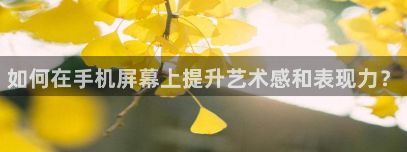 nba无插件直播看球吧：如何在手机屏幕上提升艺术感和表现力？